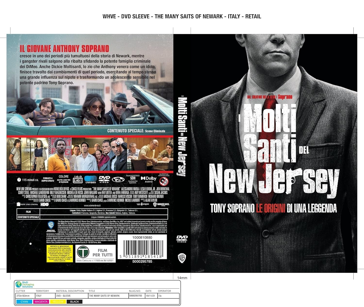 Molti Santi Del New Jersey (I) - (Italian Import)