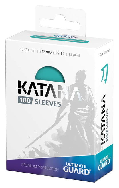 Ultimate Guard UGD010896 Standard Size Katana Sleeves - Turquoise (100 Sleeves