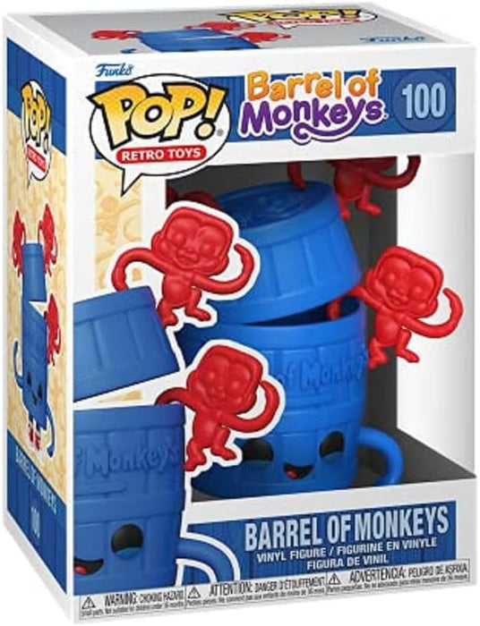 Funko POP! Vinyl: Barrel Of Monkeys - Barrel & Monkeys - Collectable Vinyl Figure - Gift Idea - Official Merchandise - Toys for Kids & Adults - Ad Icons Fans - Model Figure for Collectors and Display