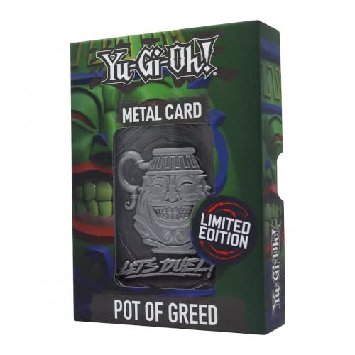 Yu-Gi-Oh! KON-YGO34 Limited Edition Metal Collectible-Pot of Greed