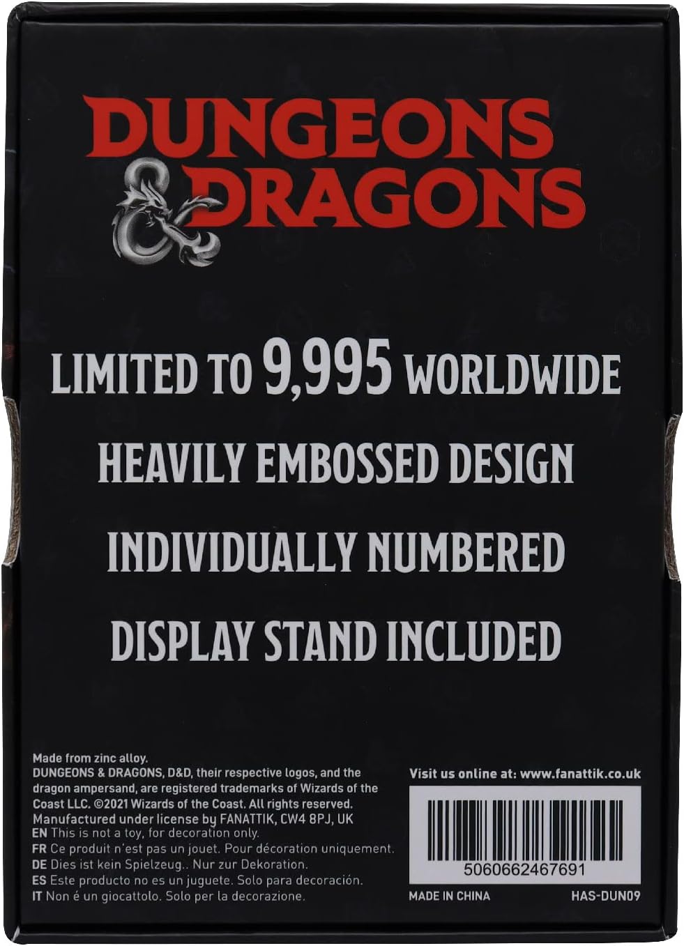 Dungeons & Dragons - Monster Manual Ingot (PS4