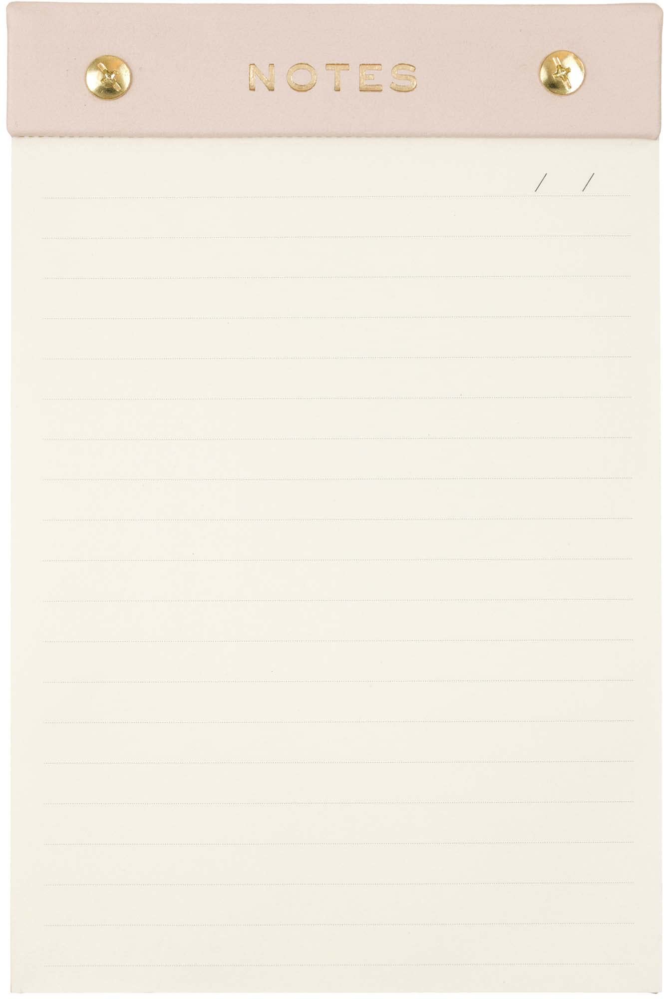 Eccolo Camel Notes Undated Planner Organizer Pad 5.5x8.25