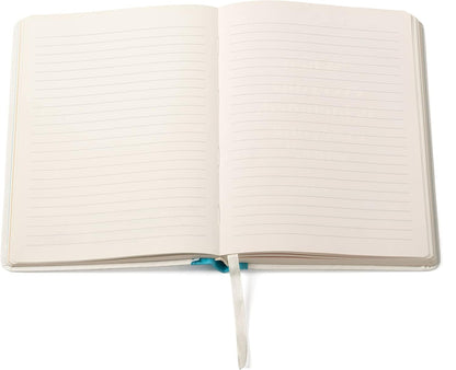 Eccolo “Celebrate Differences” Inspirational Guided Lined Journal Notebook, Hardcover, Banded A5 Journal with Quotes and Ruled Pages, Ribbon Bookmark. 256 Pages Inspirational Notebook