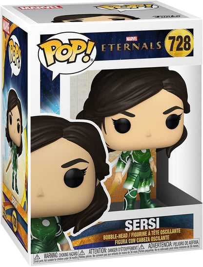 Funko Pop! Marvel: Eternals - Sersi - The Eternals - Vinyl-Sammelfigur - Geschenkidee - Offizielle Handelswaren - Spielzeug Für Kinder und Erwachsene - Movies Fans - Modellfigur Für Sammler