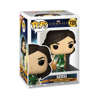 Funko Pop! Marvel: Eternals - Sersi - The Eternals - Vinyl-Sammelfigur - Geschenkidee - Offizielle Handelswaren - Spielzeug Für Kinder und Erwachsene - Movies Fans - Modellfigur Für Sammler