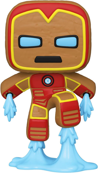 Funko POP! Marvel: Holiday - Iron Man - Marvel Comics - Collectable Vinyl Figure - Gift Idea - Official Merchandise - Toys for Kids & Adults - Comic Books Fans - Model Figure for Collectors