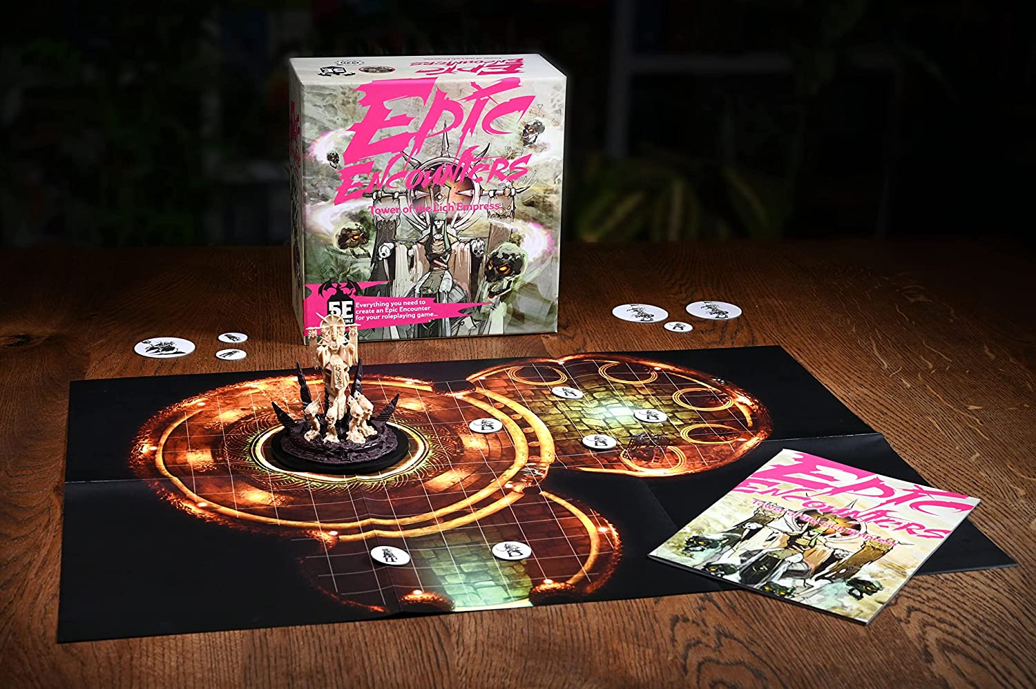 Epic Encounters: Tower of The Lich Empress – 1 Highly Detailed Miniature - Dungeons and Dragons 5e Compatible Expansion by Steamforged Games – TTRPG DND D&D RPG - Ages 14+