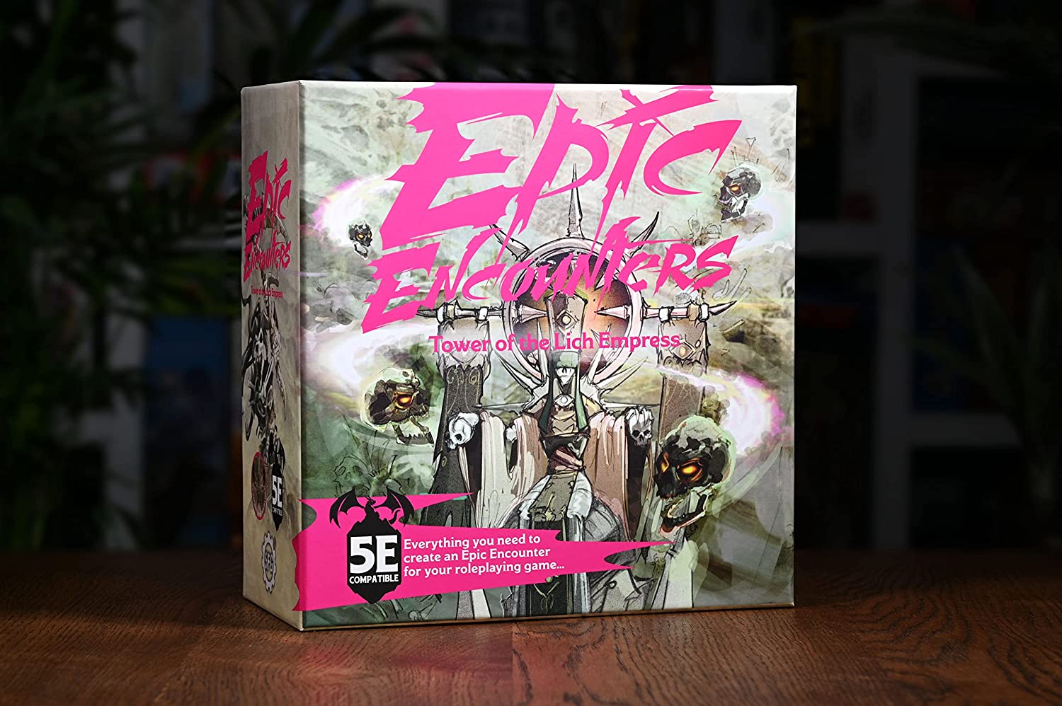 Epic Encounters: Tower of The Lich Empress – 1 Highly Detailed Miniature - Dungeons and Dragons 5e Compatible Expansion by Steamforged Games – TTRPG DND D&D RPG - Ages 14+