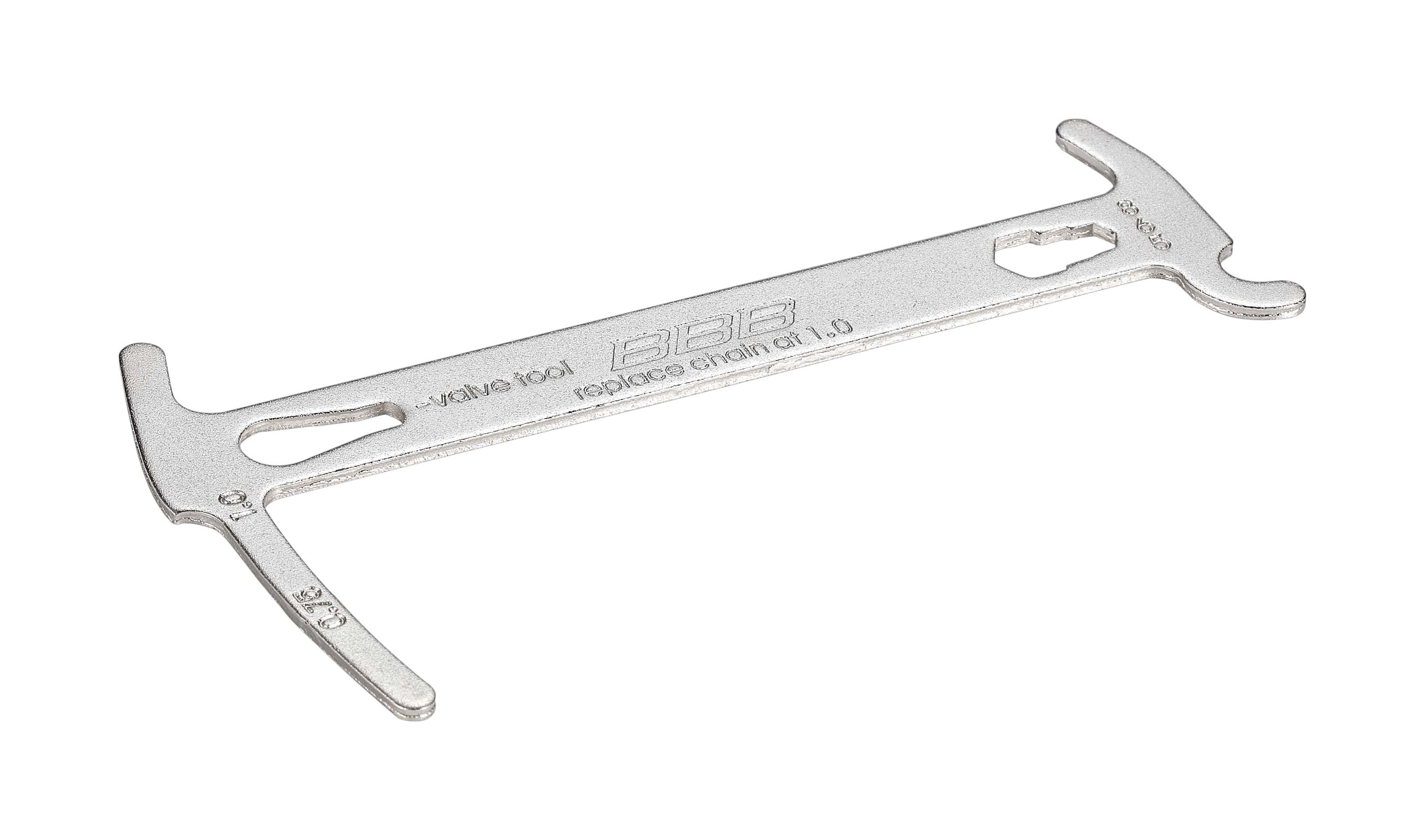 BBB Cycling Chain Checker Tool I Chain Wear Indicator Tool I Bike Chain Tool I Measurement Repair Kit I ChainChecker BTL-125
