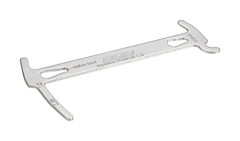 BBB Cycling Chain Checker Tool I Chain Wear Indicator Tool I Bike Chain Tool I Measurement Repair Kit I ChainChecker BTL-125