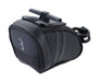 BBB Cycling Fahrrad Satteltasche für einfache Montage auf Mountainbike Rennrad und citybike, Kompakte Sattel Tasche, Saddle Bag, BSB-13M 2.0 Curvepack, Schwarz, Small (360 cm3