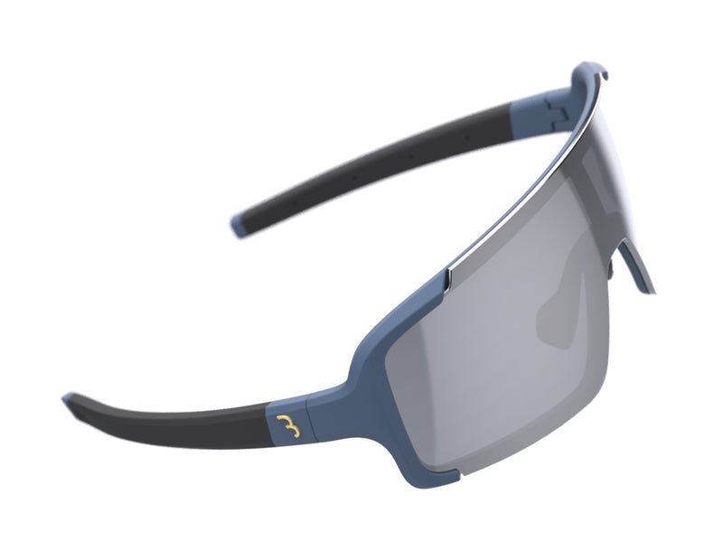 BBB Unisex Chester Mlc Cycling Glasses Grilamid Unbreakable - Adjustable Rubber Bridge - Rubber Temple Tips - Bicycle Accessories