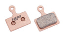 BBB Cycling Unisex's BBS-561 Stop HP Organic High Performance Bike Disc Brake Pad for Shimano Flat-Mount BR-RS505/805, 1 Pair (2 Pieces