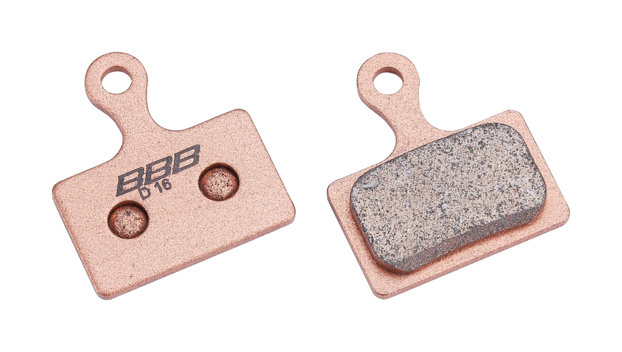 BBB Cycling Unisex's BBS-561 Stop HP Organic High Performance Bike Disc Brake Pad for Shimano Flat-Mount BR-RS505/805, 1 Pair (2 Pieces