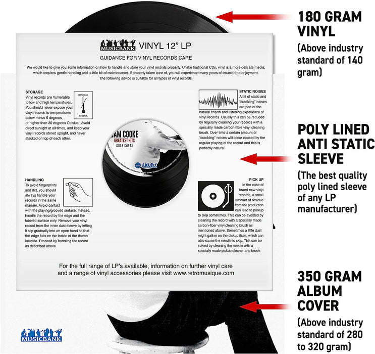 Sam Cooke - Greatest Hits 12” Record, Label: MUSICBANK