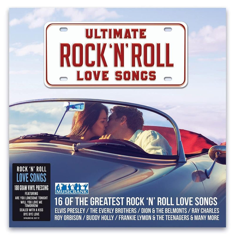 Ultmate Rock 'N' Roll Love Songs- Various,12"180 Gram, LP Record, Label: MUSICBANK