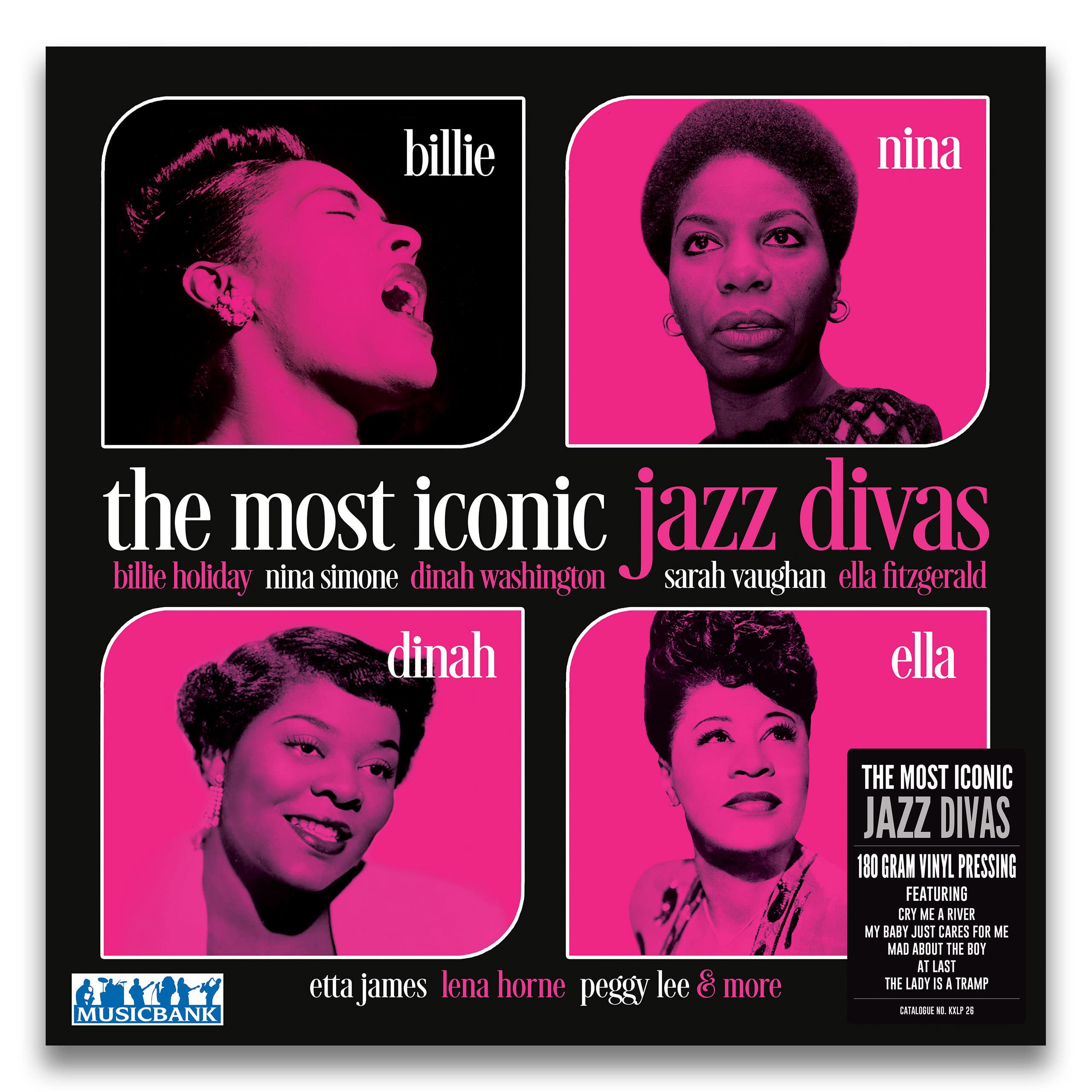 The Most Iconic Jazz Divas - Various 12” Record, Label: MUSICBANK