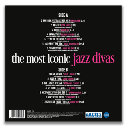 The Most Iconic Jazz Divas - Various 12” Record, Label: MUSICBANK