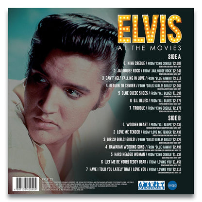 Elvis - At The Movies 12” Record, Label: MUSICBANK