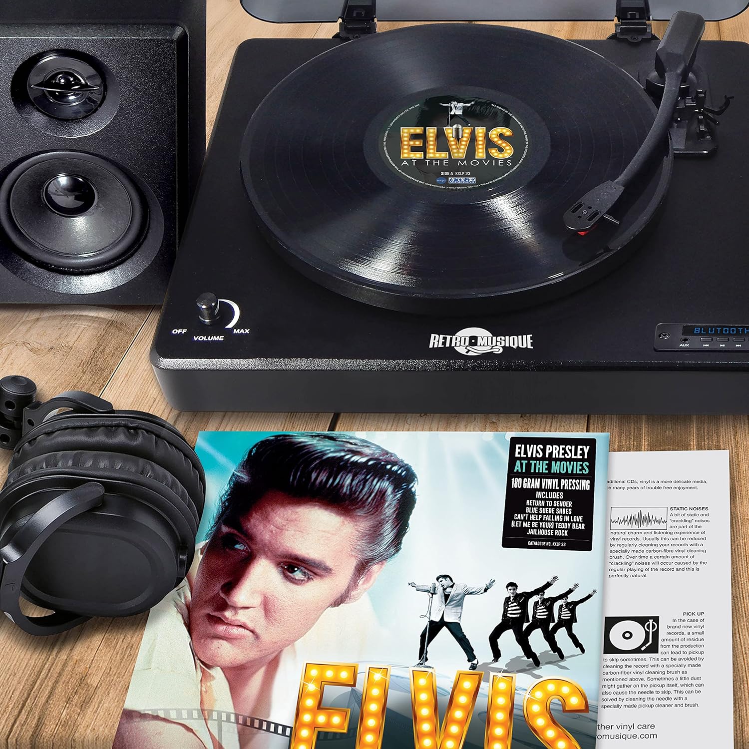 Elvis - At The Movies 12” Record, Label: MUSICBANK