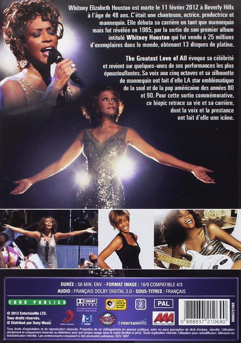 Whitney Houston : The Greatest Love of All