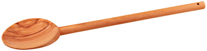 Fackelmann Nature Cooking Spoon, Olive Wood, 31x8x1.5cm, Natural Colour/Brown