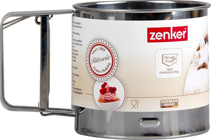 FACKELMANN 44990 Flour Sieve, Stainless Steel, Silver