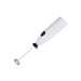Fackelmann 42317 Plastic/Stainless Steel Milk Foamer, Black/White/Silver 19.5 x 3.5 x 2.5 cm Black/White/Silver
