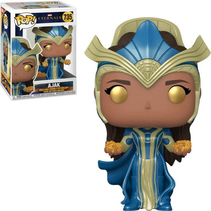 Funko POP! Marvel: Eternals - Ajak - The Eternals - Vinyl-Sammelfigur - Geschenkidee - Offizielle Handelswaren - Spielzeug Für Kinder und Erwachsene - Movies Fans - Modellfigur Für Sammler