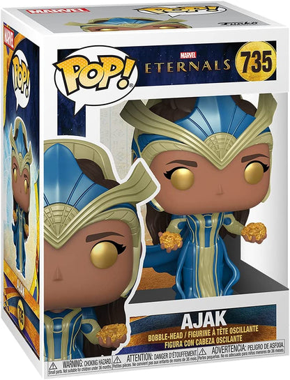 Funko POP! Marvel: Eternals - Ajak - The Eternals - Vinyl-Sammelfigur - Geschenkidee - Offizielle Handelswaren - Spielzeug Für Kinder und Erwachsene - Movies Fans - Modellfigur Für Sammler