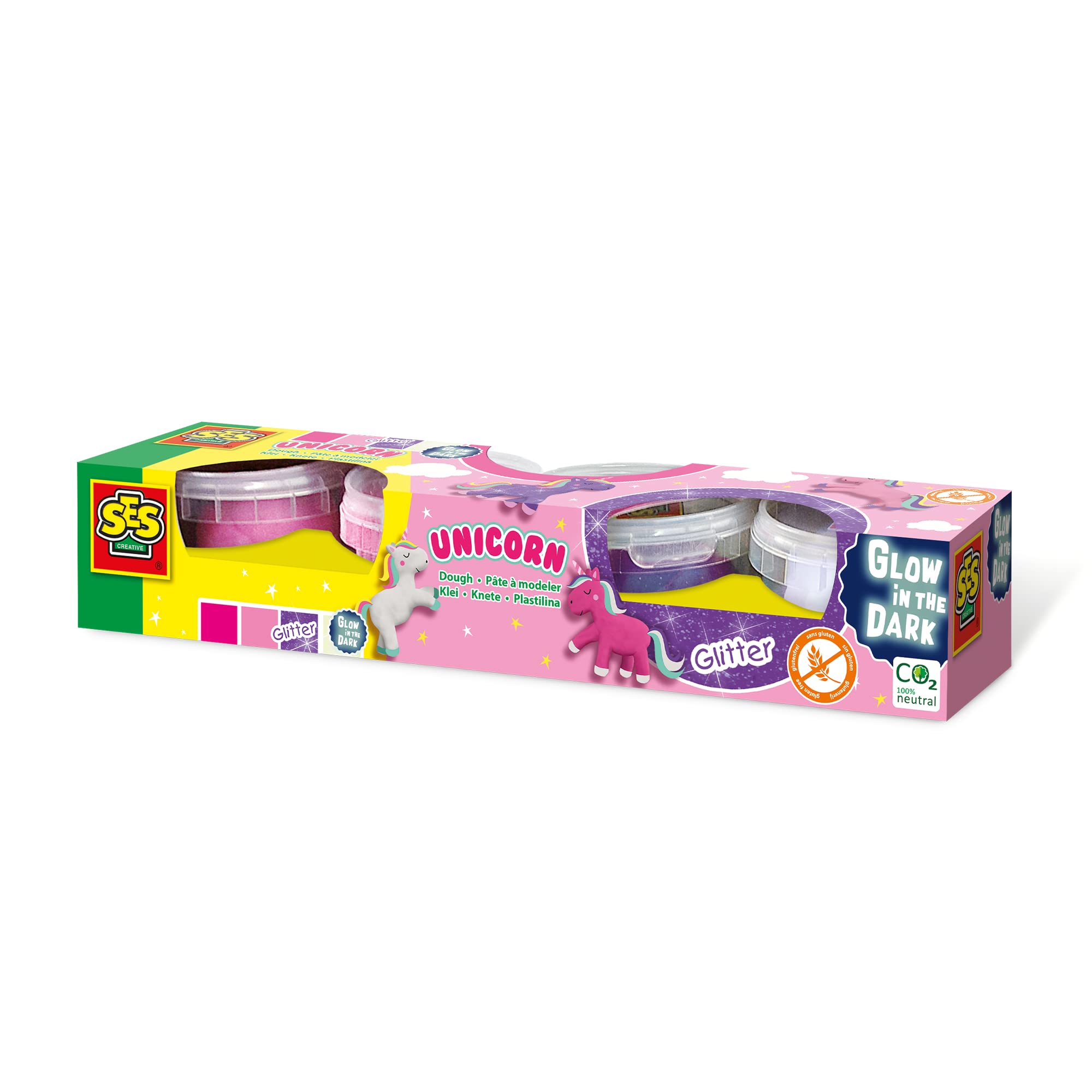 SES Creative 00471 Dough unicorn 4x90gr