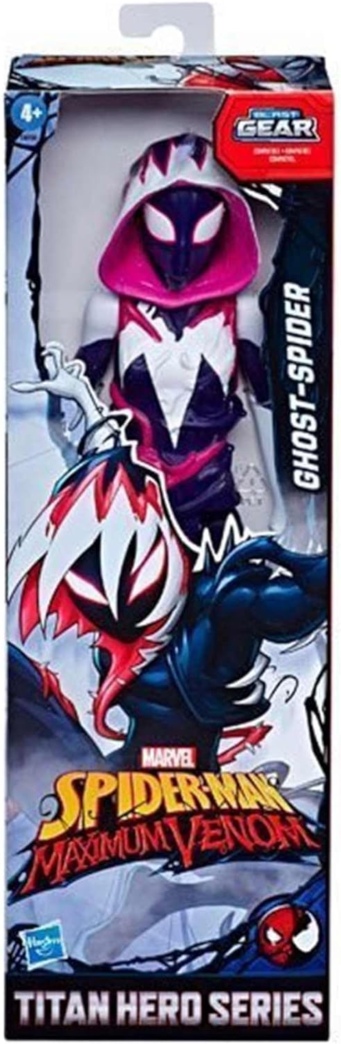 Venom Toy 30-cm-scale Action Figure, Toys for Children Aged 4 and Up TITAN VENOM