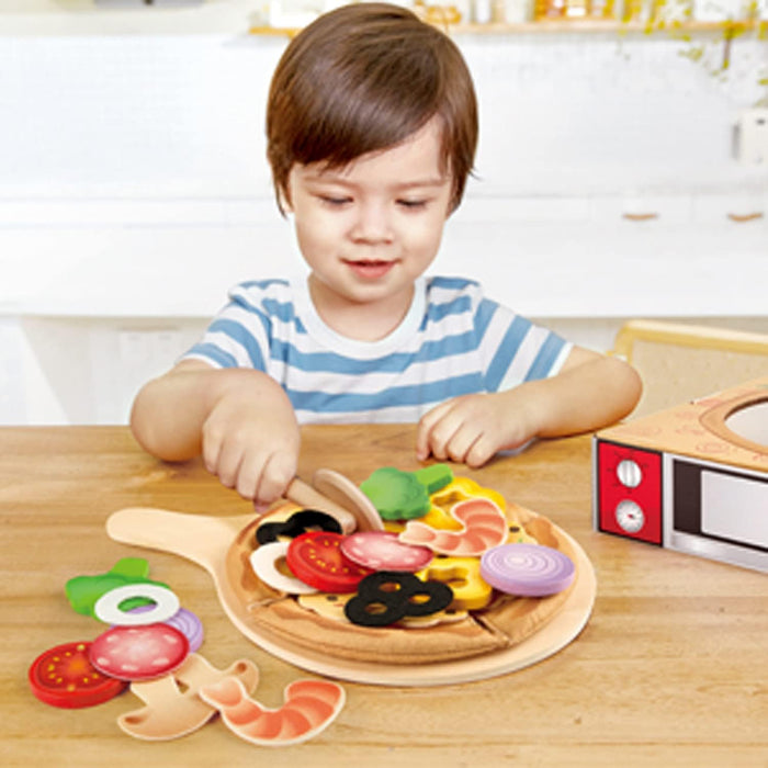 Hape Pizza Playset, Multicolor, Medium (E3173