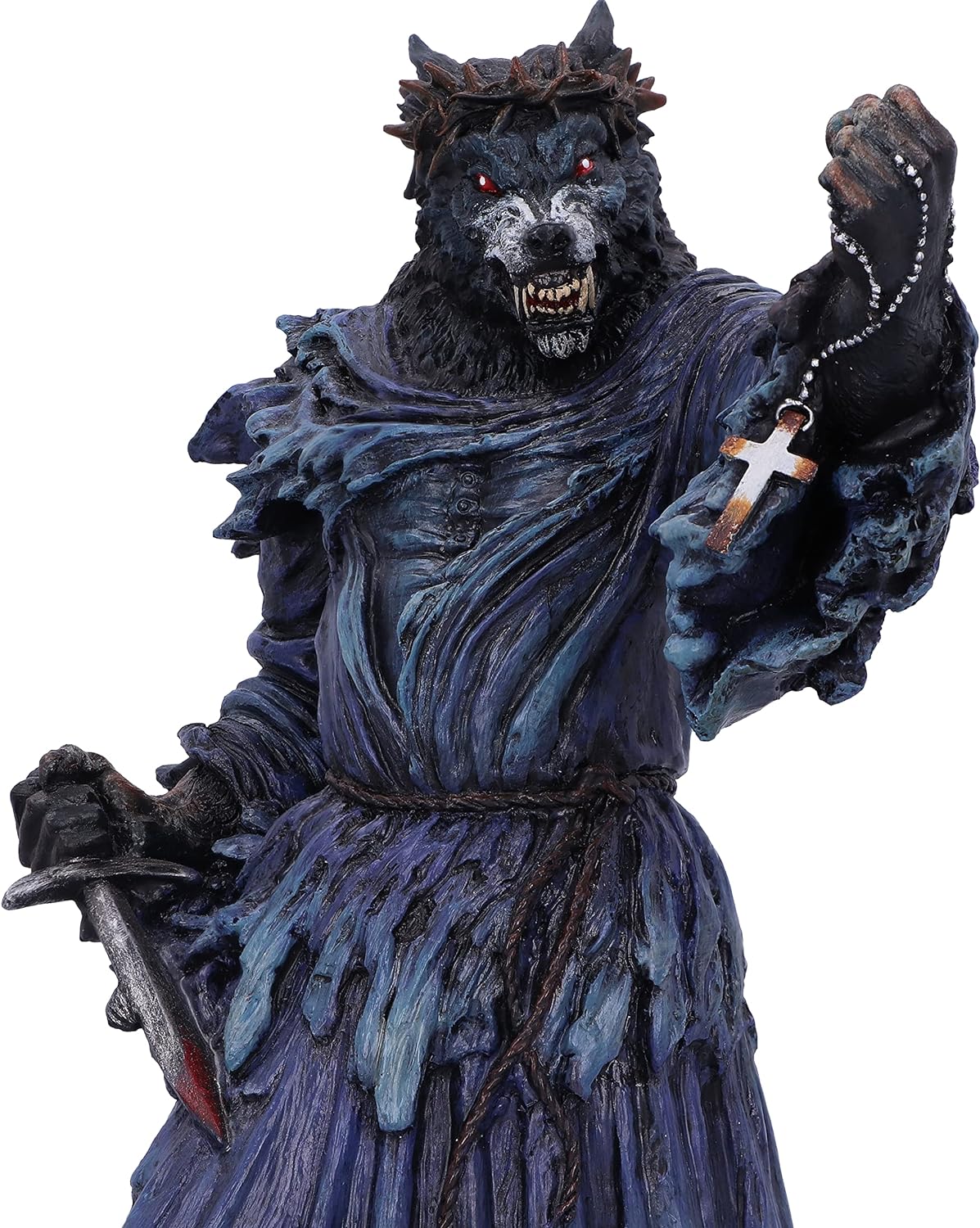 Nemesis Now Powerwolf Blessed & Possessed 25cm, Blue
