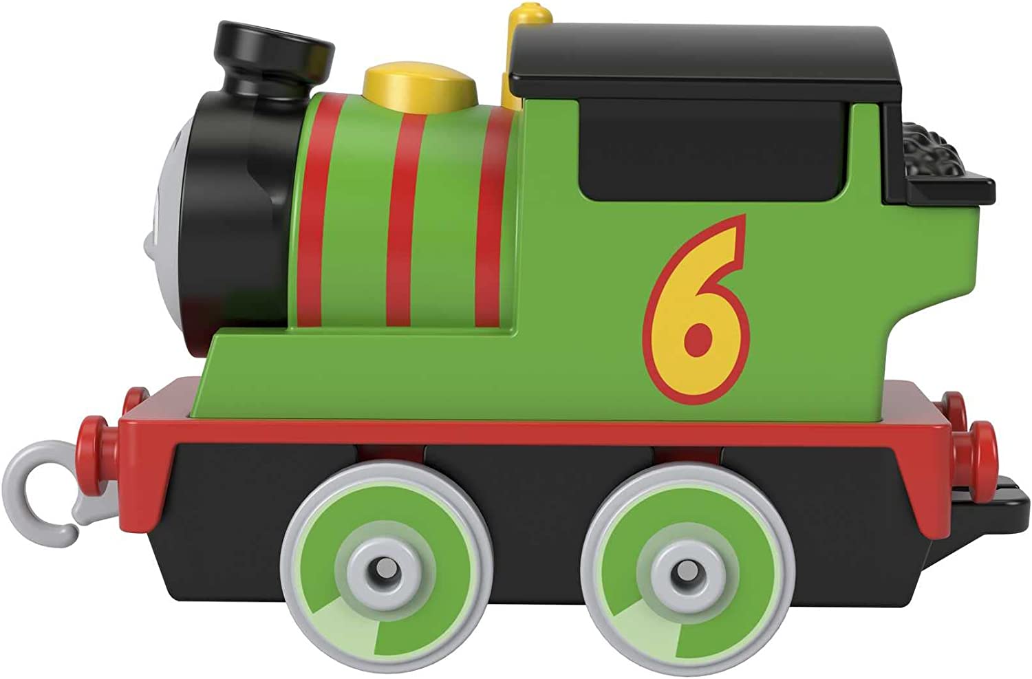 Thomas & Friends Toy Train, Percy Diecast Metal Engine, Push-Along Vehicle for Preschool Pretend Play - HBY22
