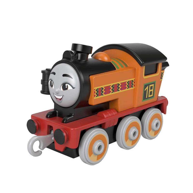 Thomas & Friends Toy Train, Nia Diecast Metal Engine, Push-Along Vehicle for Preschool Pretend Play - HBX92
