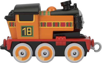 Thomas & Friends Toy Train, Nia Diecast Metal Engine, Push-Along Vehicle for Preschool Pretend Play - HBX92