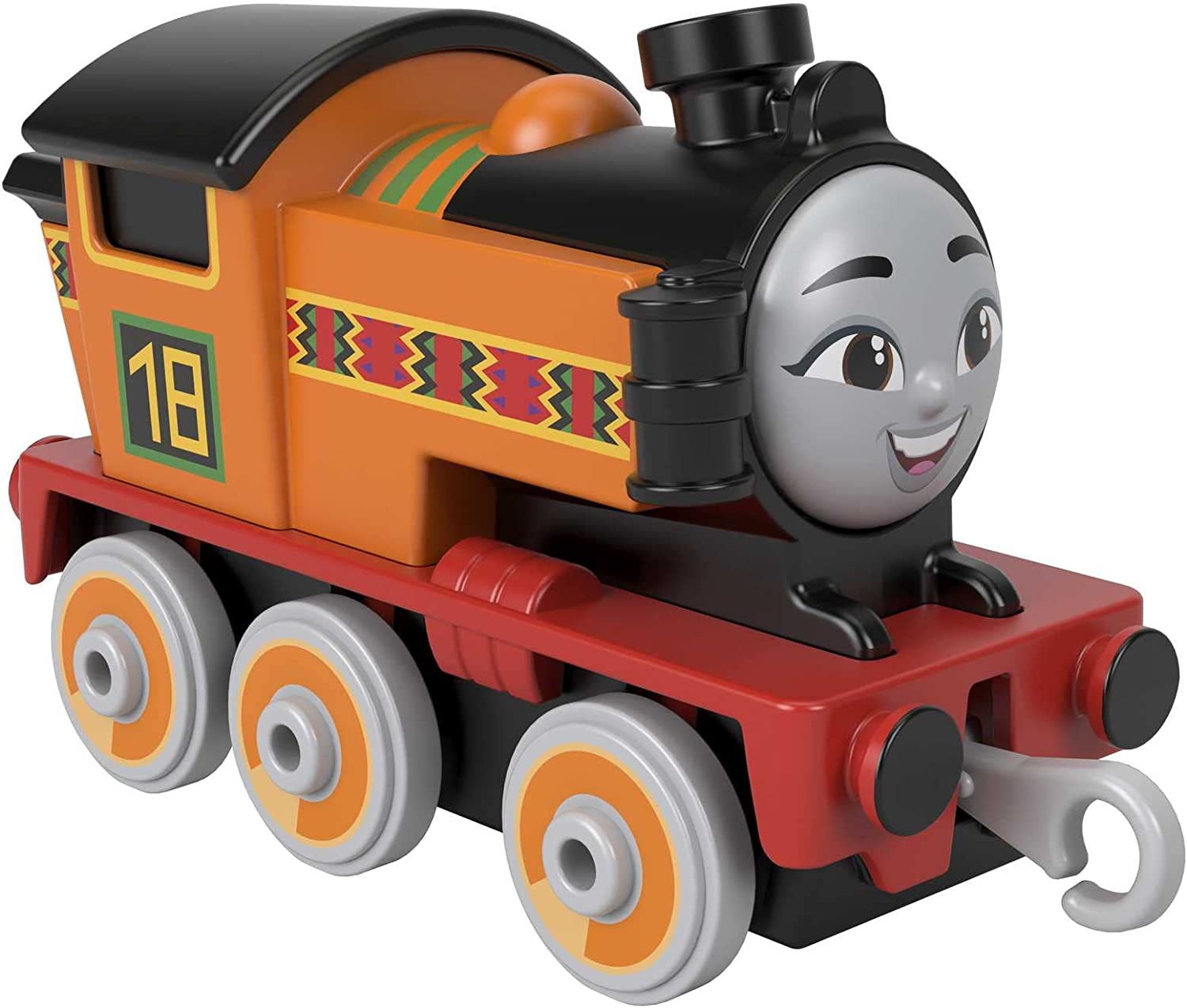Thomas & Friends Toy Train, Nia Diecast Metal Engine, Push-Along Vehicle for Preschool Pretend Play - HBX92