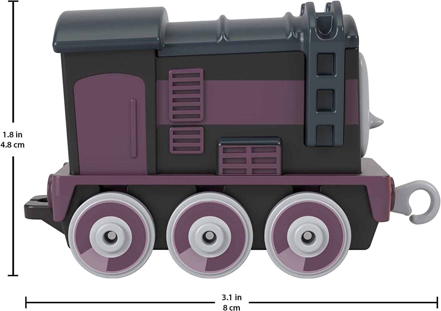 Thomas & Friends Toy Train, Diesel Diecast Metal Engine, Push-Along Vehicle for Preschool Pretend Play - HBX97