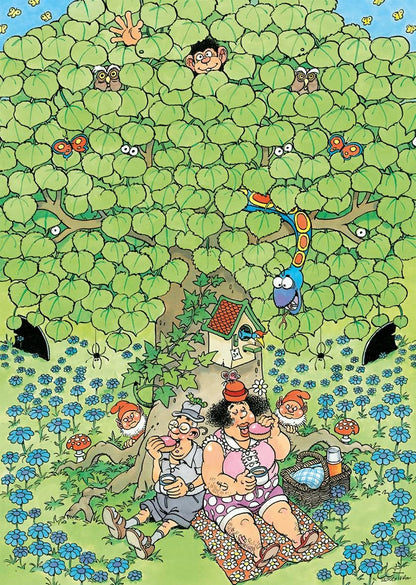 Jumbo, Jan Van Haasteren - The Pharmacy, Jigsaw Puzzles for Adults, 1000 piece