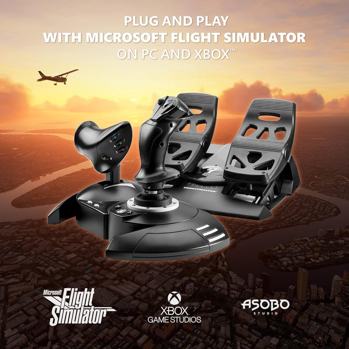 Thrustmaster T.Flight Full Kit X - Joystick, Throttle and Rudder Pedals for Xbox Series X|S / Xbox One / Windows T.Flight Full Kit Single