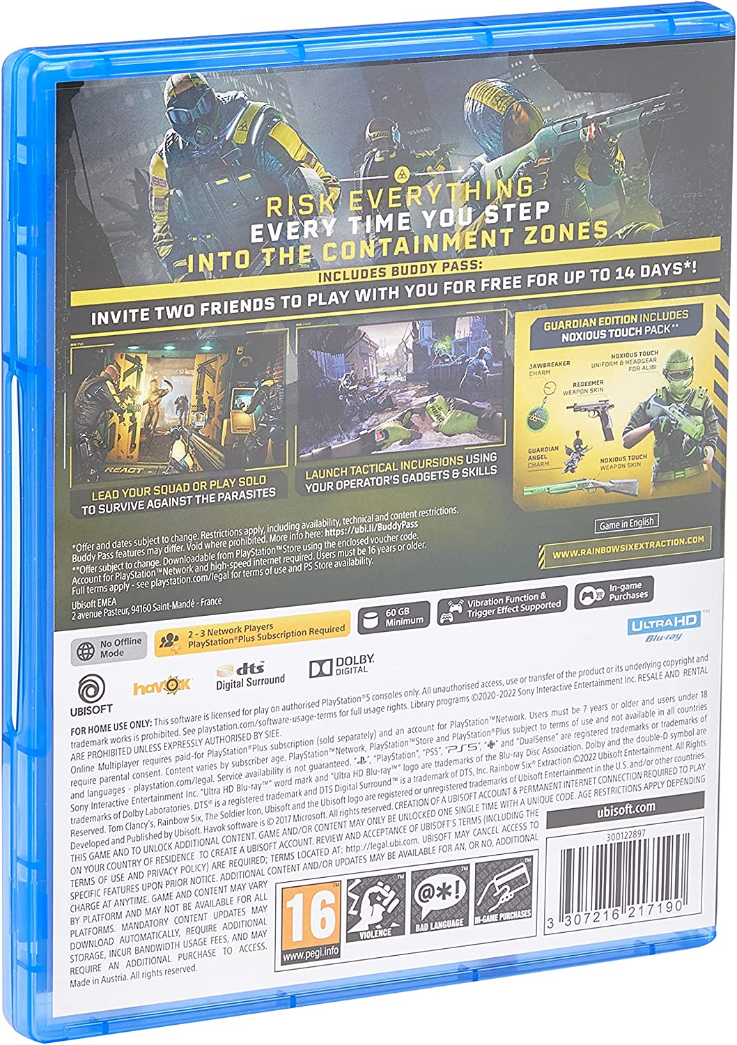 Tom Clancy's Rainbow Six: Extraction - Guardian Edition (PS5) (PS5)