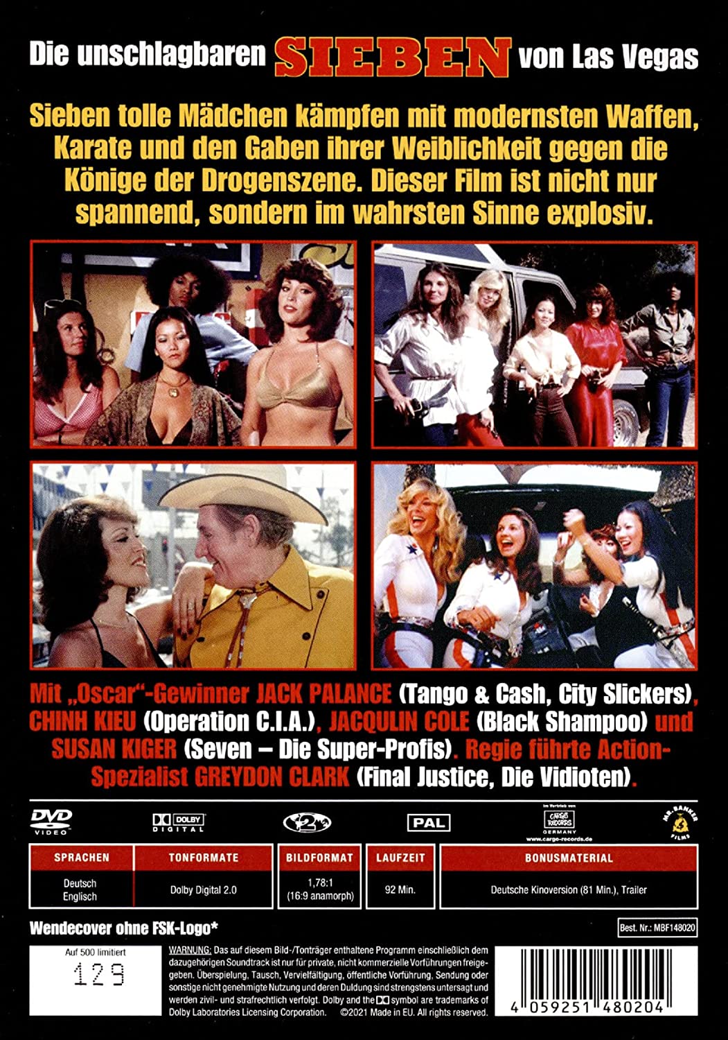 Die Unschlagbaren Sieben Von Las Vegas - Cover A