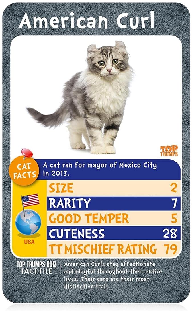 Top Trumps Classics Cats /Toys