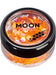 Smiffys Moon Glow - Neon UV Chunky Glitter, Orange