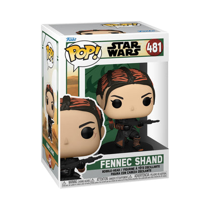 Funko Pop! Star Wars: Book of Boba Fett - Fennec Shand - Vinyl-Sammelfigur - Geschenkidee - Offizielle Handelswaren - Spielzeug Für Kinder und Erwachsene - Movies Fans - Modellfigur Für Sammler