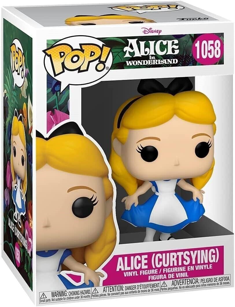 Funko POP! Disney: Alice 70th– Alice Curtsying - Alice In Wonderland - Collectable Vinyl Figure - Gift Idea - Official Merchandise - Toys for Kids & Adults - Movies Fans - Model Figure for Collectors