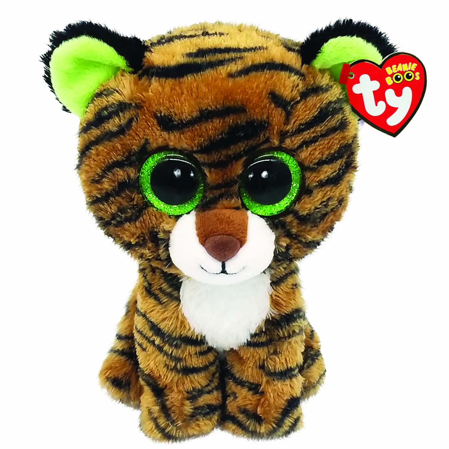 TY 2008075 Plush Toy, Brown Tiger Tiggy