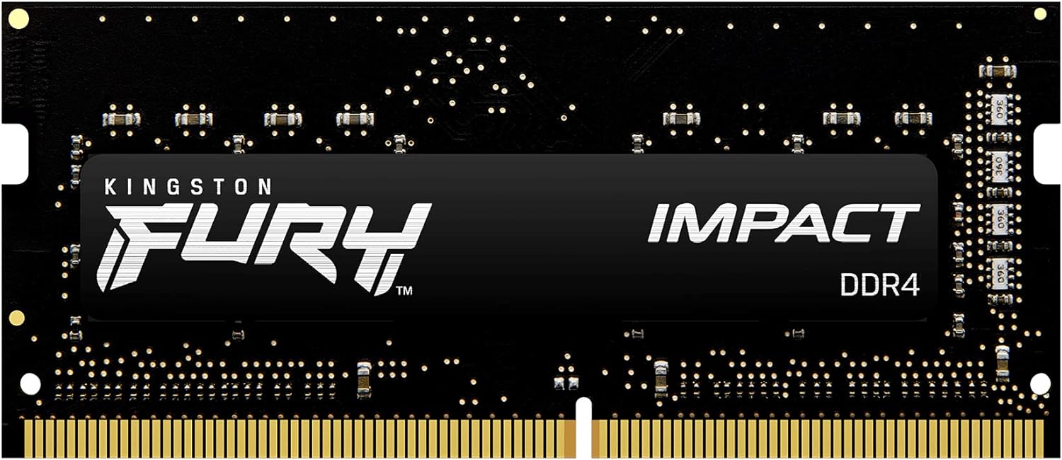 Kingston FURY Impact 8 GB 3200MHz DDR4 CL20 Laptop Memory Single Module KF432S20IB/8