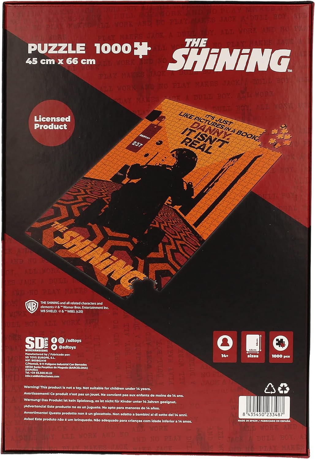 SD toys It Isn't Real Puzzle The Glow, Color (SDTWRN23348